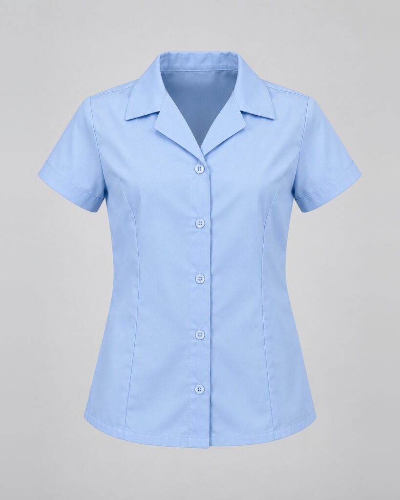 Girls Short Sleeve Blouse