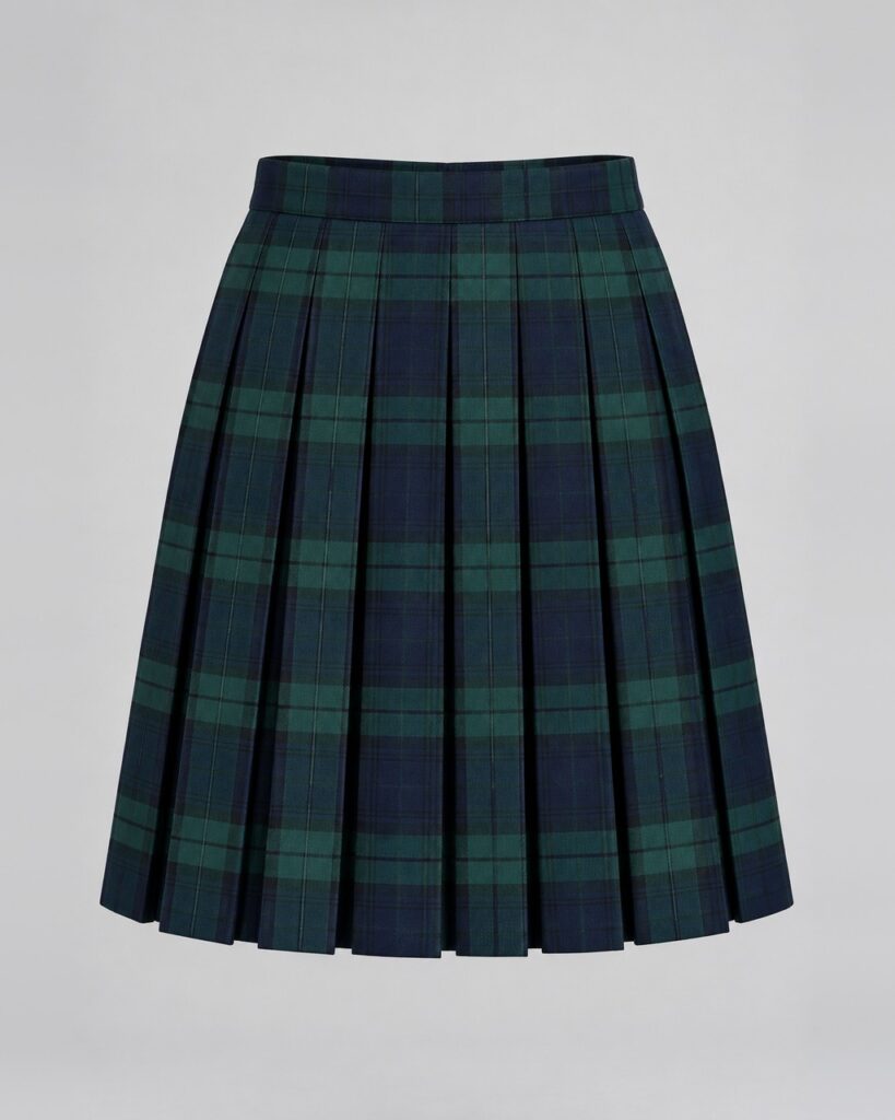 Green Tartan Skirt