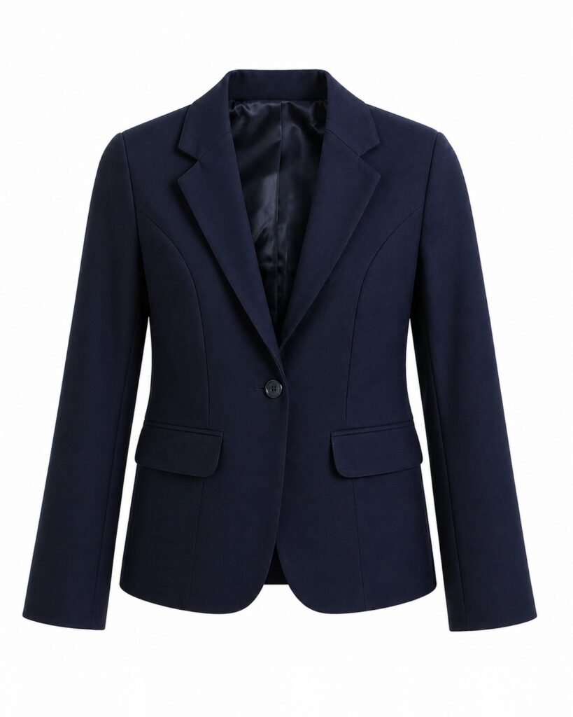 Poly Wool Girls Blazer