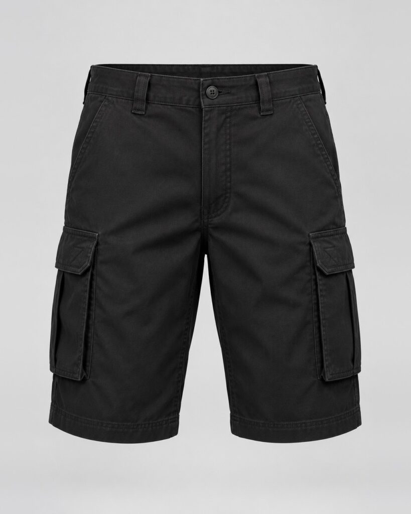 Cargo Shorts — Black
