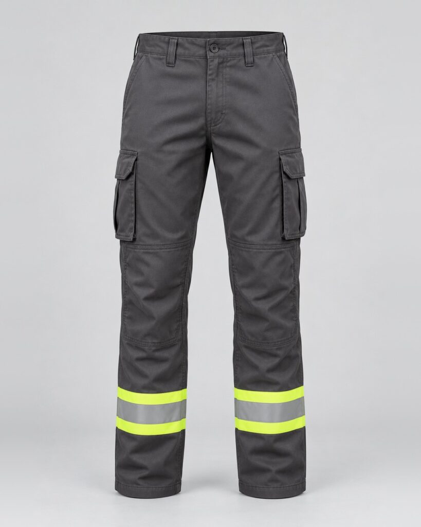 Hi-Vis Cargo Pants — Charcoal