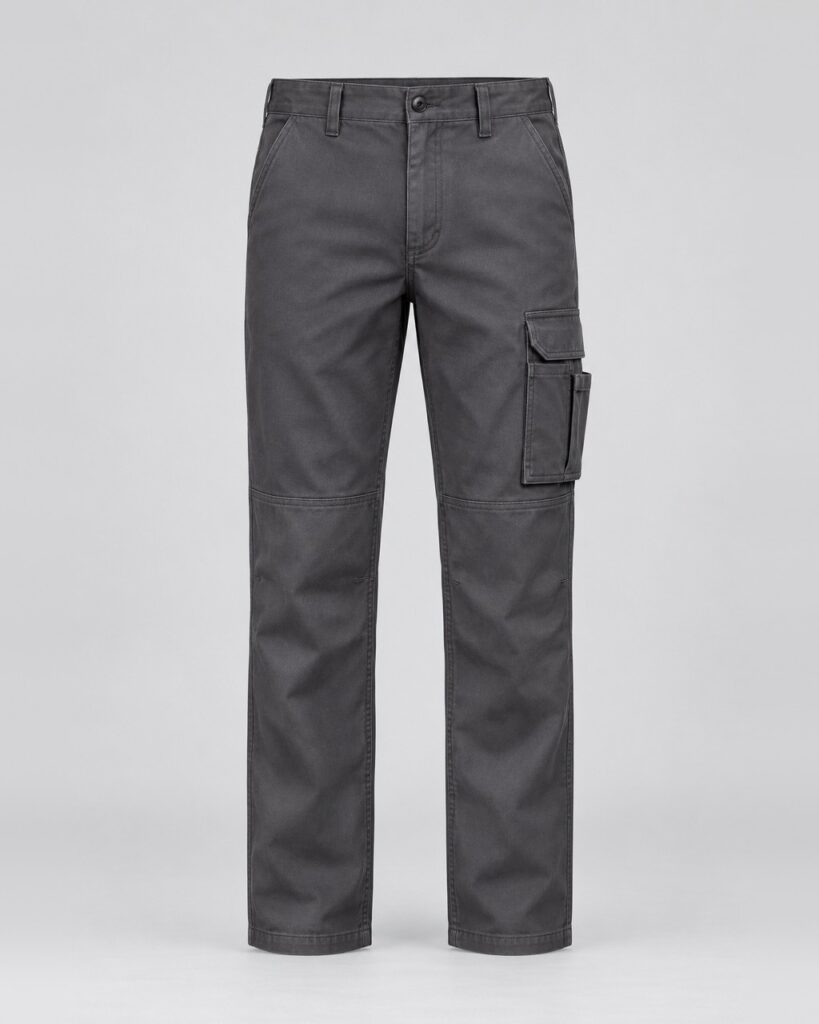 Cotton Drill Pants — Charcoal