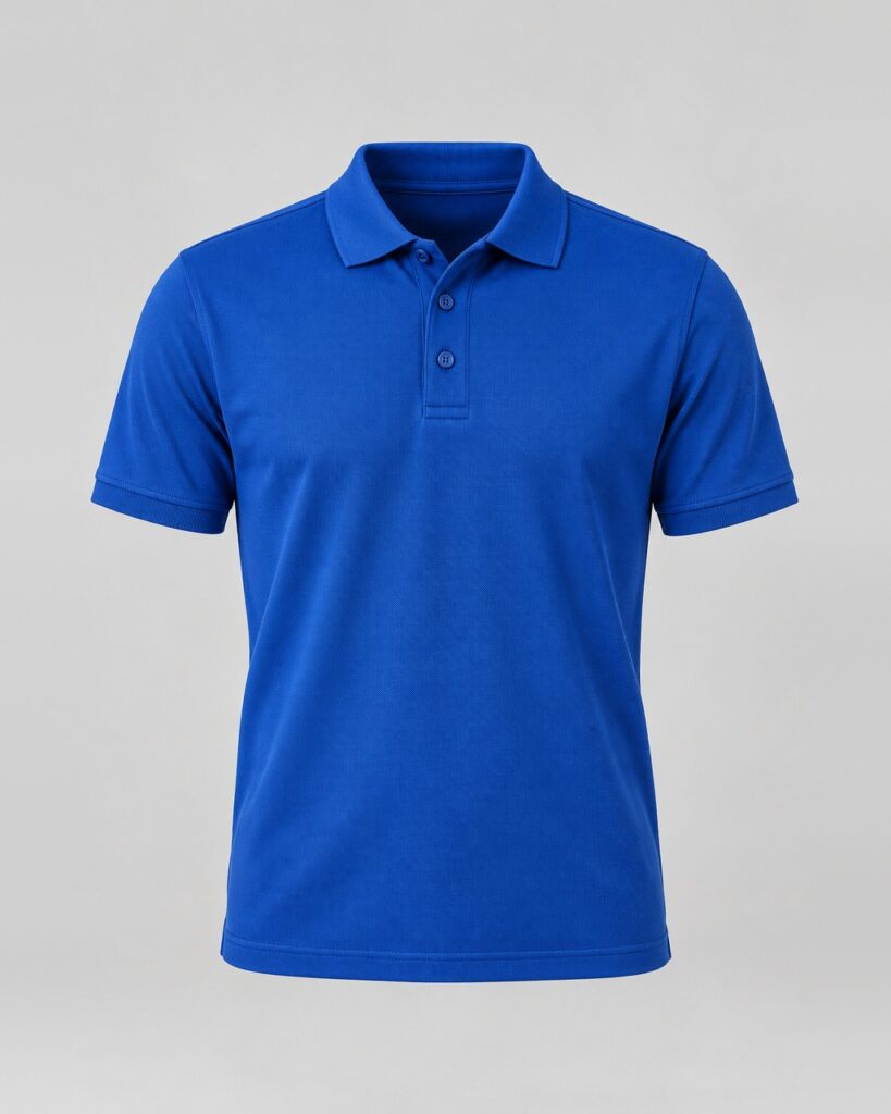 Work Wear Polo — Royal Blue