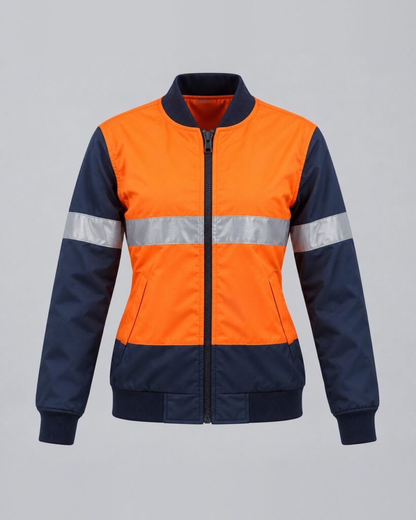 Hi-Vis Ladies Bomber Jacket