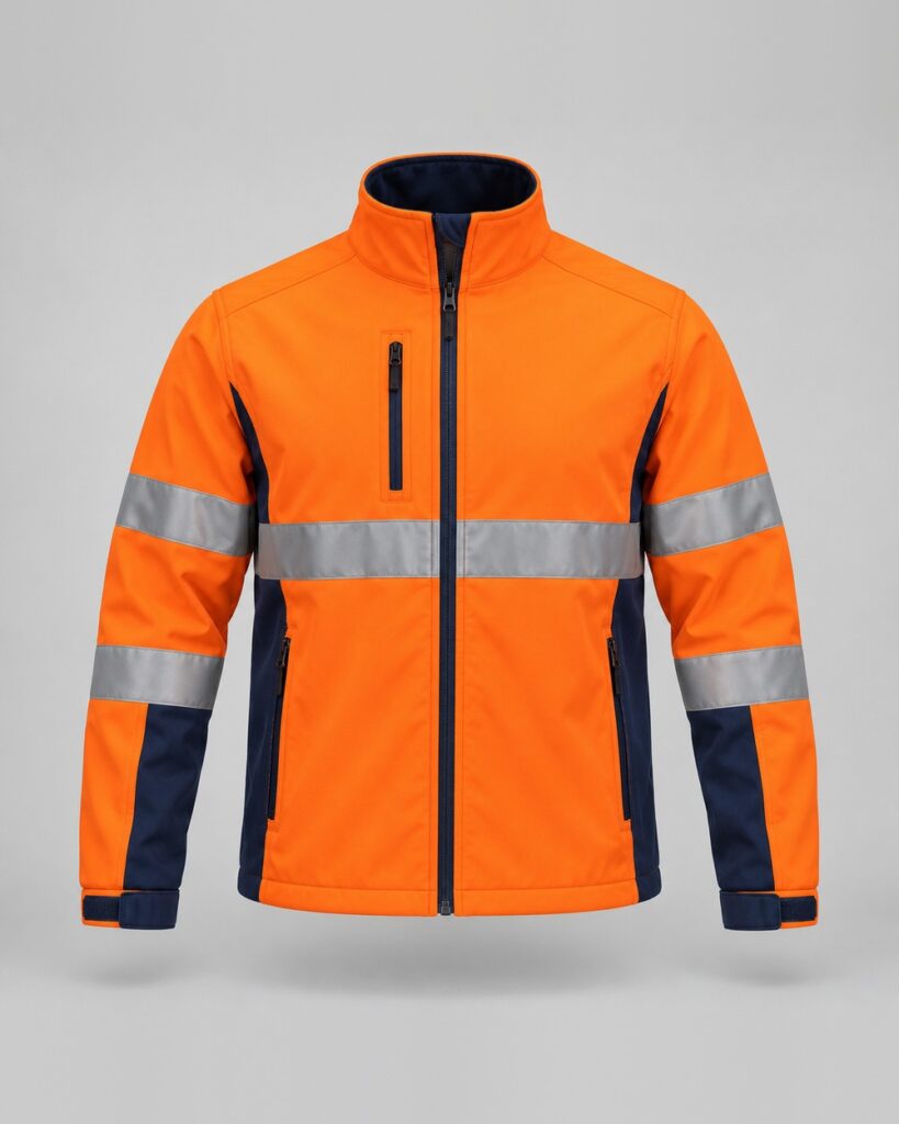 Hi-Vis Men Soft Shell Jacket
