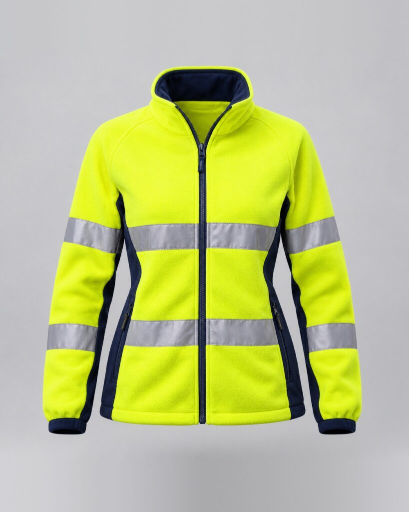Hi-Vis Ladies Fleece Jacket